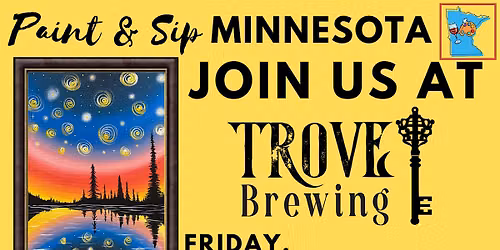 July 17 Paint & Sip at Trove Brewing