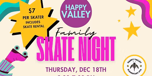 HV Family Skate Night @ Skagit Skate