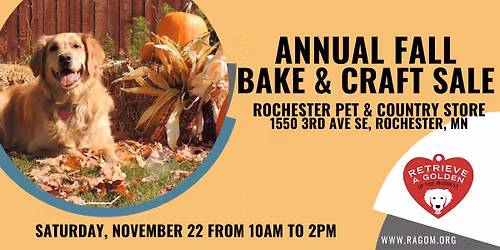Annual Fall Bake & Craft Sale