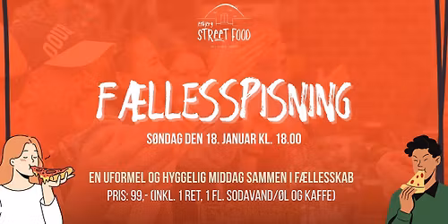 F\u00e6llesspisning p\u00e5 Esbjerg Street Food