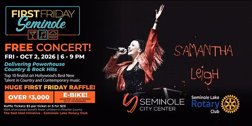 First Friday Concert featuring Samantha Leigh