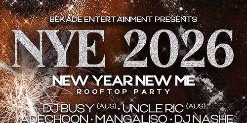 BEKADE AUCKLAND NYE 2026 - ROOFTOP PARTY 