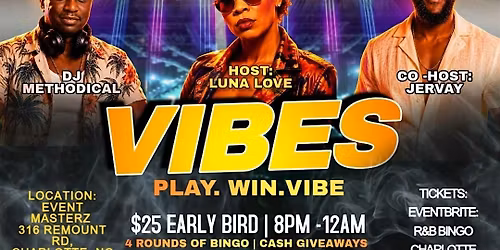I Love R&B Bingo - Charlotte June