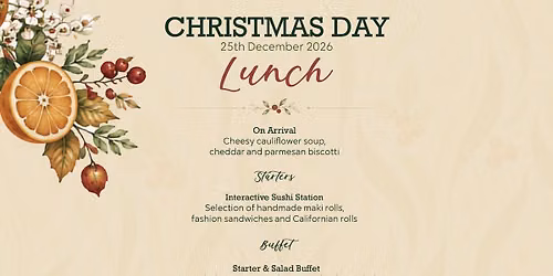 Christmas Lunch - Lagoon Beach Hotel & Spa