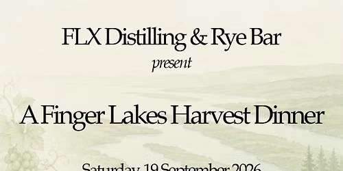 A Finger Lakes Harvest Dinner
