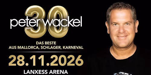 30 Jahre Peter Wackel