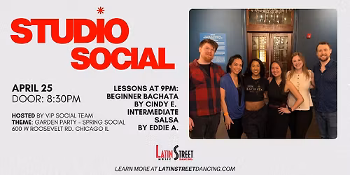 April Studio Social \ud83d\udccd Latin Street