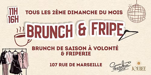 BRUNCH & FRIPE avec Joubee
