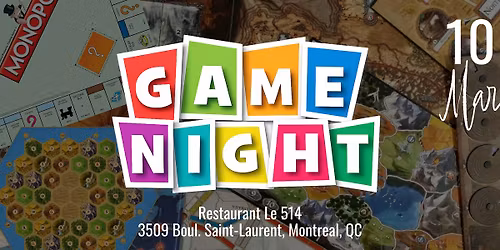 Game Night - Board Games Edition