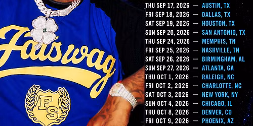 BIG YAVO Out The Blue Tour - Raleigh, NC - All Ages