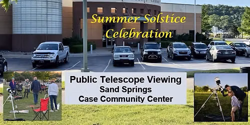 Case Community Center Sidewalk Astronomy