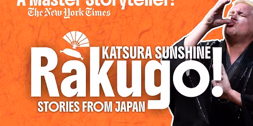 Katsura Sunshine - Rakugo Storyteller - In St. Louis at The Westpost FunnyBone!