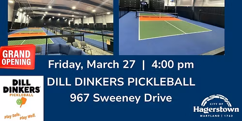 DILL DINKERS PICKLEBALL GRAND OPENING