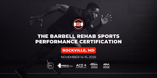 Rockville, MD | Barbell Rehab Sports Performance Certification
