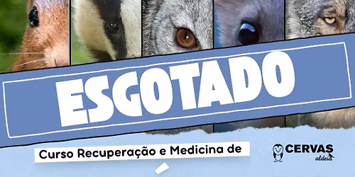 2\u00aa edi\u00e7\u00e3o do Curso de Recupera\u00e7\u00e3o e Medicina de Mam\u00edferos Selvagens