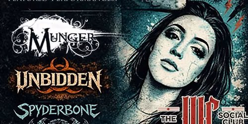 Robyn Fest II: Munger  Unbidden  Spyderbone & Doom Service