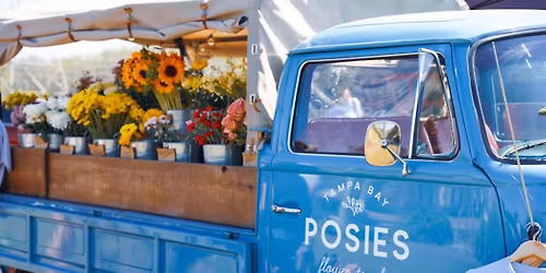 Posies Flower Truck at Starkey Market