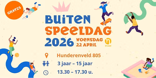 Buitenspeeldag 2026 Sint-Agatha-Berchem @ Esplanade Hunderenveldsite