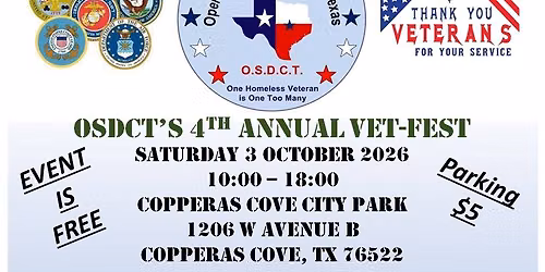 OSDCT's 4th Annual VET-FEST