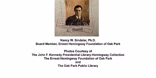 Author Talk: Nancy W. Sindelar, Ernest Hemingway: Citizen of the World