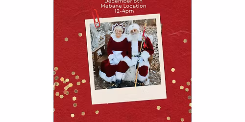 Santa, Mrs. Claus, & The Grinch will be at MEBANE!\u2764\ufe0f\ud83d\udc9a