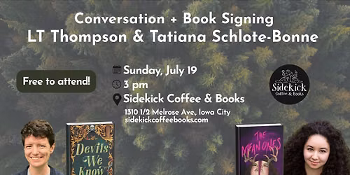 Author Reading with LT Thompson and Tatiana Schlote-Bonne