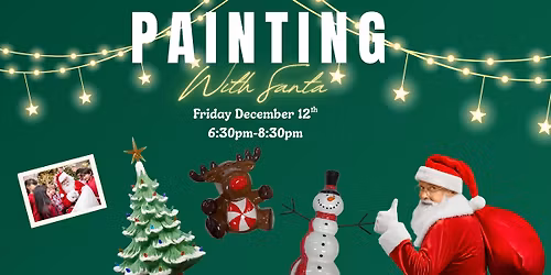 Painting with Santa!