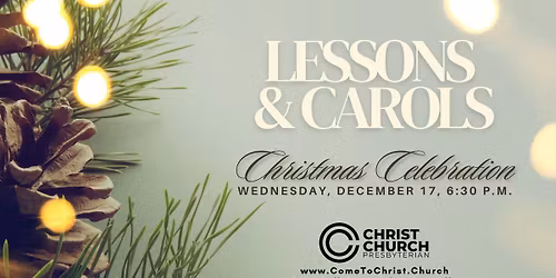 Lessons and Carols Christmas Celebration