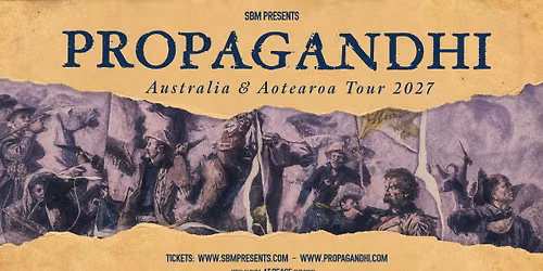 Propagandhi: Australia & Aotearoa Tour 2027 | Gadigal \/ Sydney