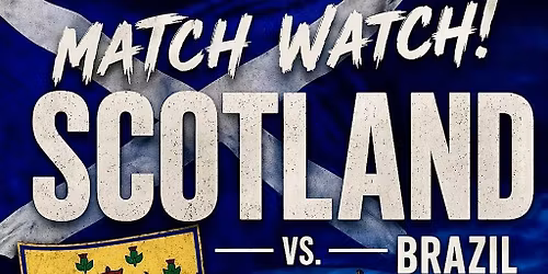Scotland vs Brazil World Cup Watch Party at The Greatest Bar
