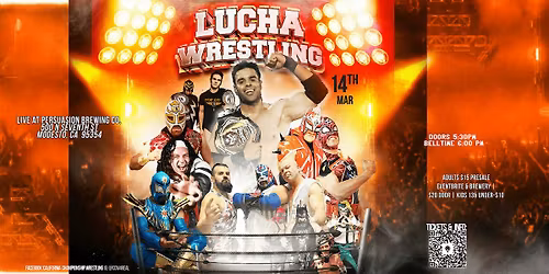 Lucha Libre @ Persuasion Brewing Co.