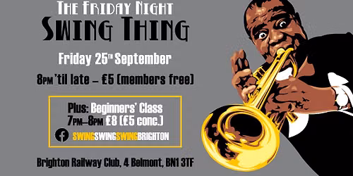 The Friday Night Swing Thing - September 25th