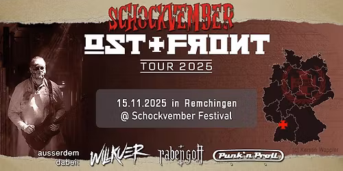 Ost+Front - Remchingen \/ Schockvember Festival [DE]