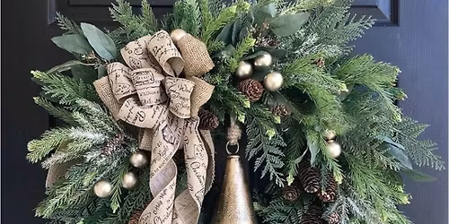 Holiday Wreath Workshop - Ribbons + Bells II