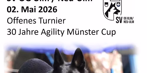 Agility Turnier Ulmer M\u00fcnster Cup 2026