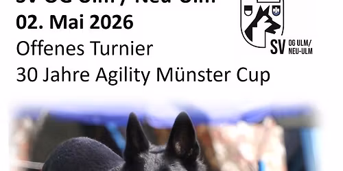 Agility Turnier Ulmer M\u00fcnster Cup 2026
