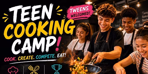 Tween\/Teen Cooking Camp (Ages 10+) \u2013 Chefsville | Carrollton