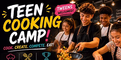 Tween\/Teen Cooking Camp (Ages 10+) \u2013 Chefsville | Carrollton