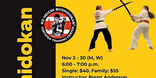 Bushidokan: November