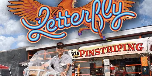 Letterfly Pinstriping ON-SITE & Ready to STRIPE