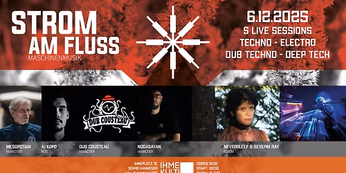 STROM AM FLUSS - Maschinenmusik @ ihmeKULT!