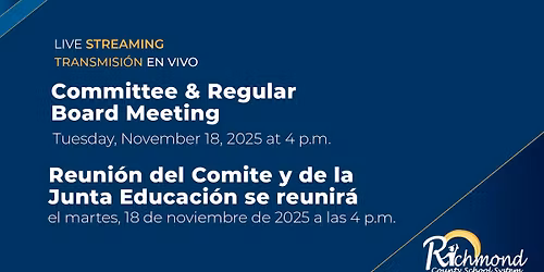 November 2025 Regular Board Meeting