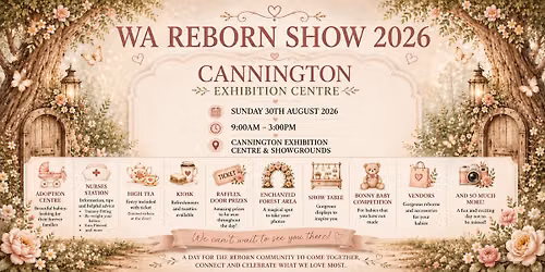 WA PERTH REBORN SHOW 2026
