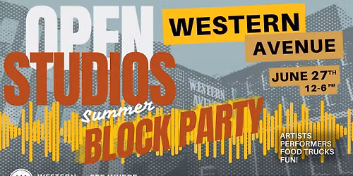 Summer Block Party Open Studios