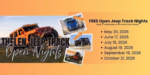 FREE Thelen Open Jeep Track Night