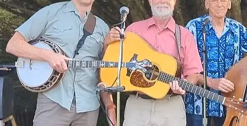 Boxerwood Music in the Garden ~ Shester, Datz & Newhall ~ Half Brassed Brass Band opening