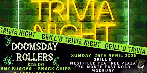 Doomsday Grill\u2019d Trivia Night