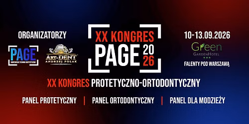 ** Kongres Protetyczno-Ortodontyczny PAGE 2026