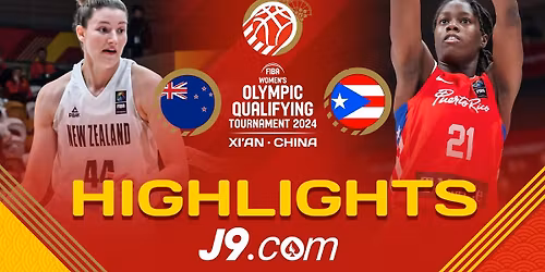 New Zealand at Puerto Rico Womens Basketball at Coliseo de Puerto Rico