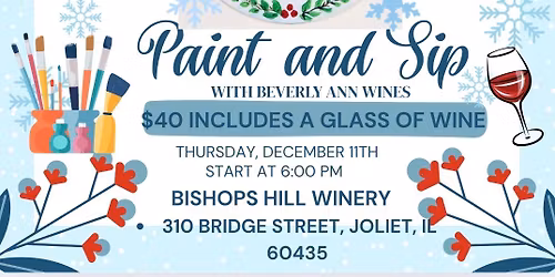 Snowman Paint and Sip